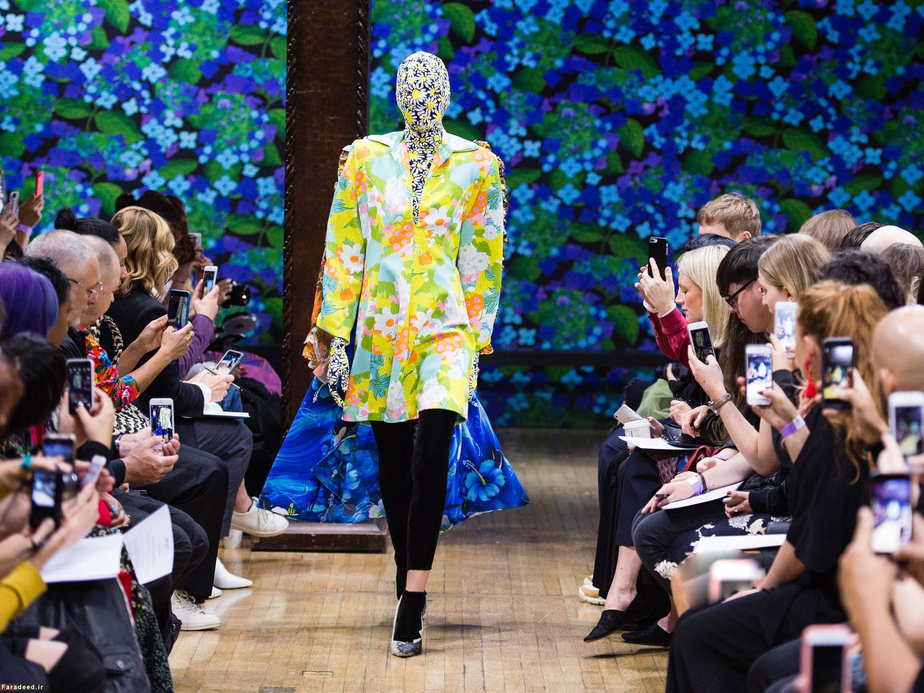 نمایش لباس در لندن