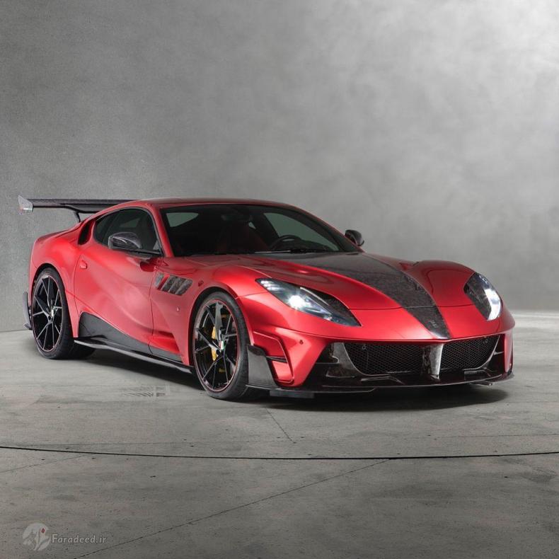 تیونر مشهوری به نام منصوری از فراری سوپر فست812 با نام استانول در ژنو رونمایی کرده