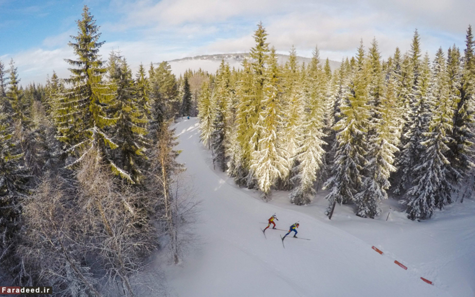 ورزشکاران در بیاتلون؛ المپیک جوانان 2016. (AFP)