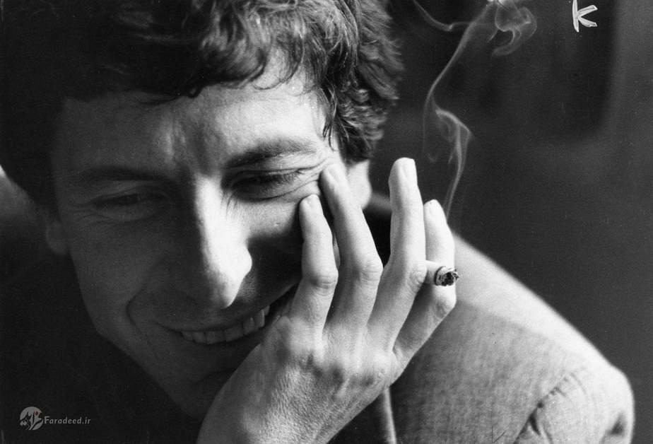 لئونارد کوهن، خواننده و موسیقی‌دان، ژوئن سال 1974. 