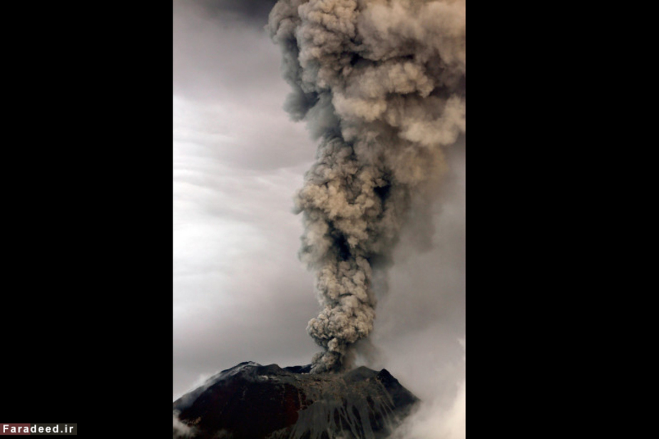 فوران آتشفشان تونگوراهوا؛ اکوادور