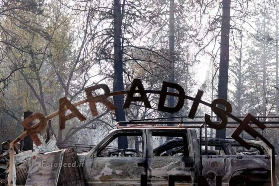 اثرات آتش سوی مهیب در کالیفرنیا