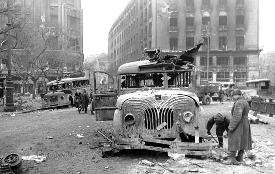 نمایی از یکی از خیابان‌های بوداپست
