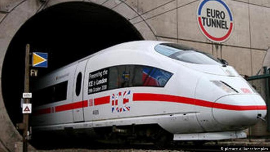 عمیقترین نقطه تونل مانش ۷۵ متر در زیر کف دریا