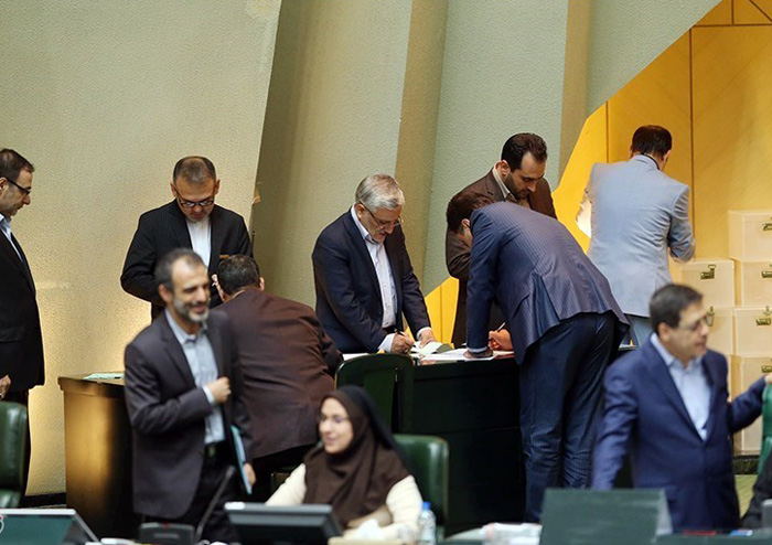 (تصاویر) انتخاب هیات رئیسه مجلس دهم