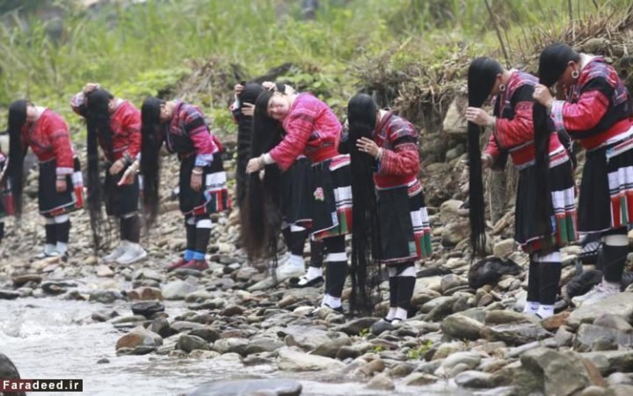 مراسم موی بلند در سومین روز از سومین ماه چینی در منطقه‌ای خودمختار از چین