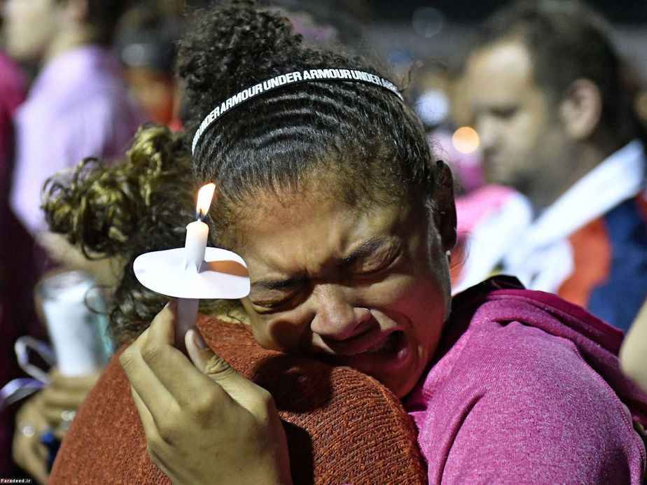 گریه برای همکلاسی 15 ساله که با اسلحه کشته شد؛ لکسینگتون