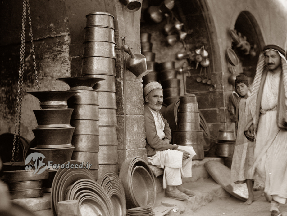 نمایی از بازار قدیم شهر موصل