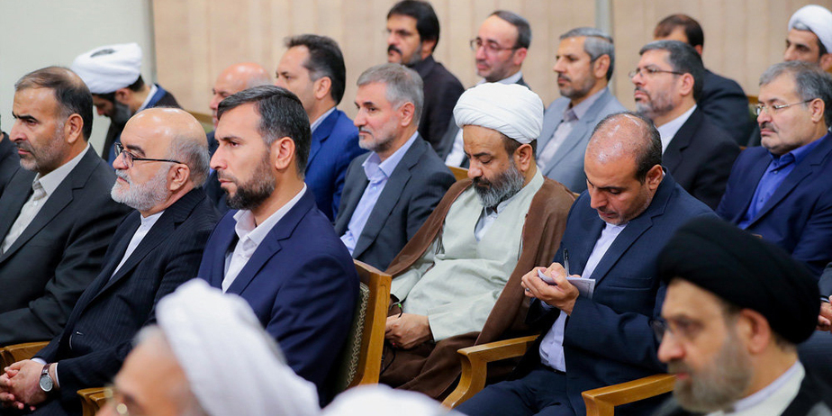 دیدار قضات کشور با رهبری