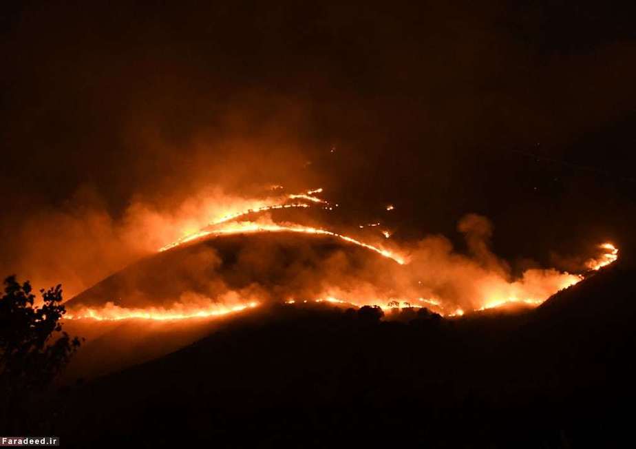 آتش‌سوزی در آلبانی