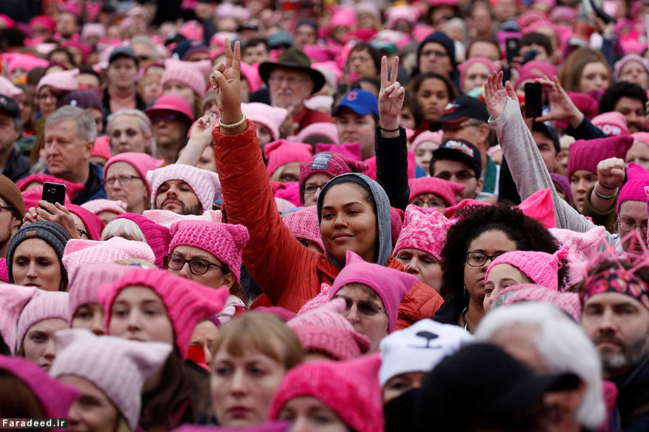 تظاهرات زنان در واشنگتن