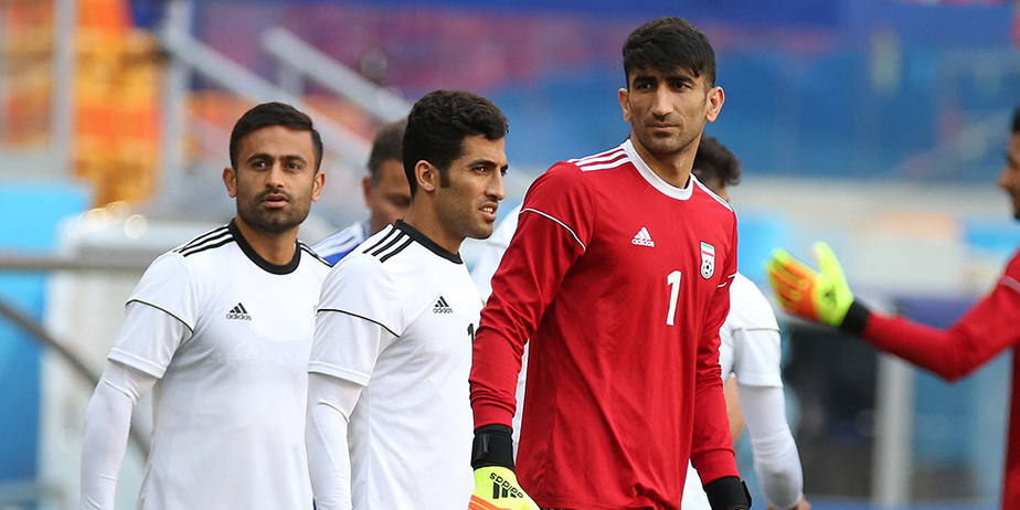 تمرین تیم ملی قبل از بازی با پرتغال