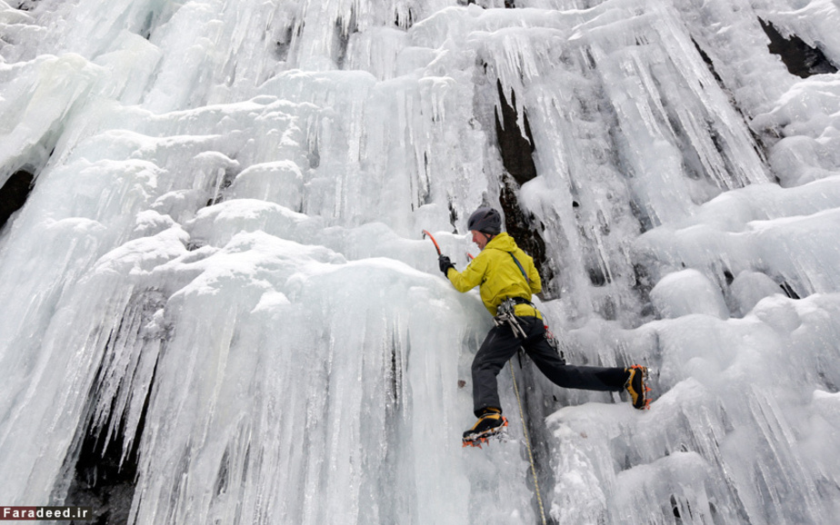 کوه‌‌یخ‌نوردی در کین، نیویورک