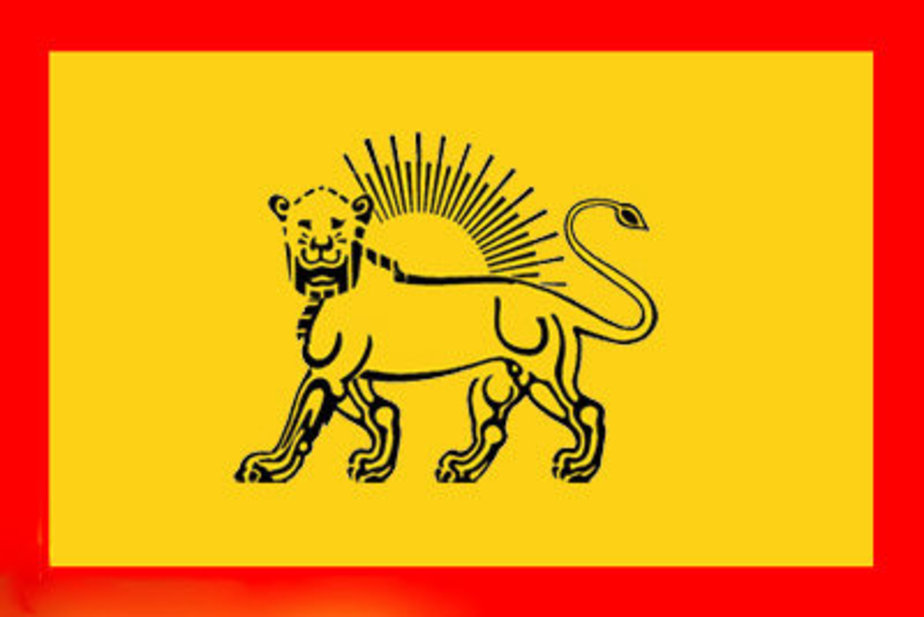 یکی از پرچم‌های افشاریان 