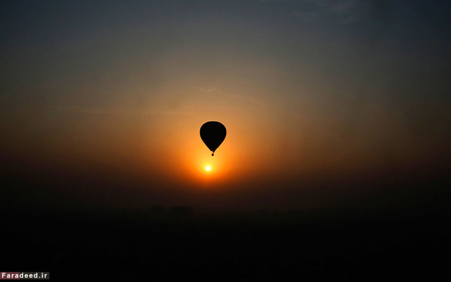 جشنواره بالون لکهنو در هند AP/