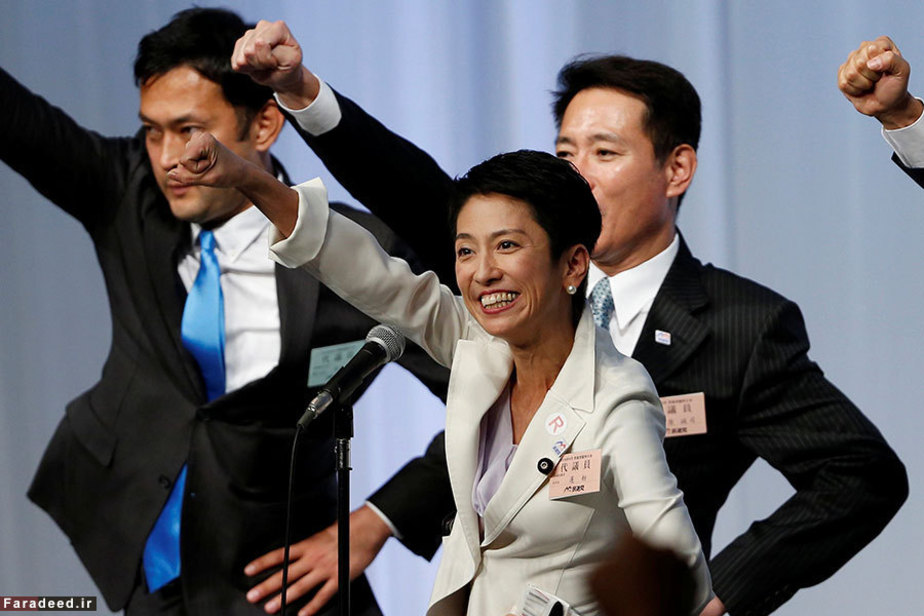 رهبر جدید حزب عمده مخالف دموکراتیک ژاپن در جلسه عمومی حزب