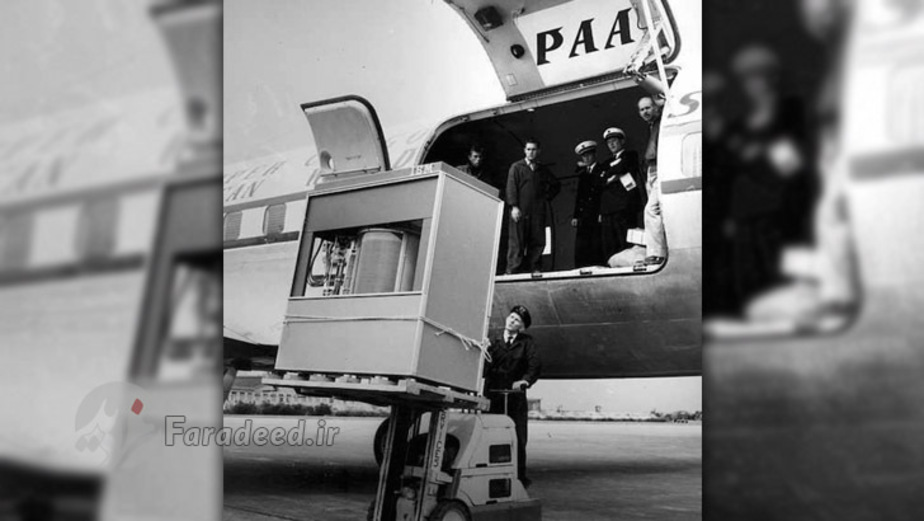 جابه جایی حافظه ۵ مگابایتی با هواپیما سال ۱۹۵۶