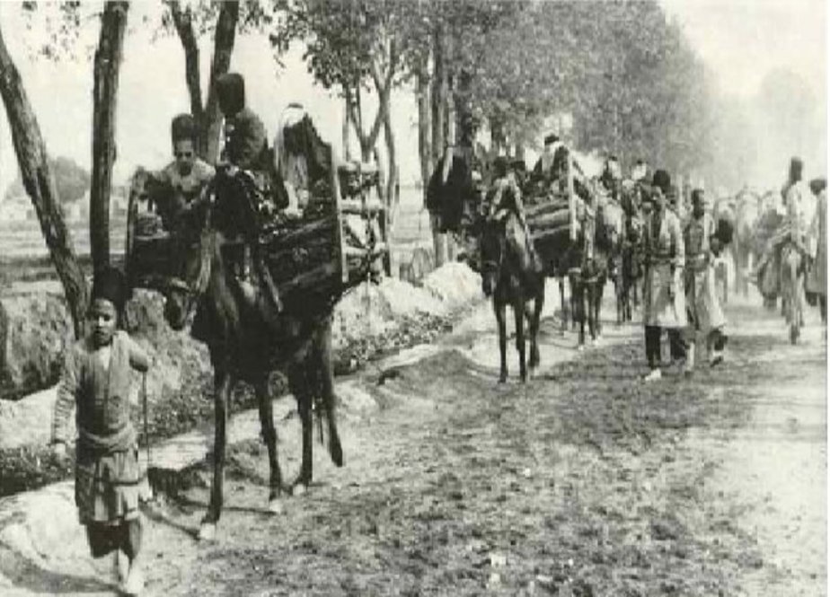 کاروان در مسیر مکه 