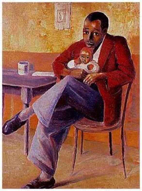 پدر مغرور، هنرمند: جرارد سکوتو/ 1947
