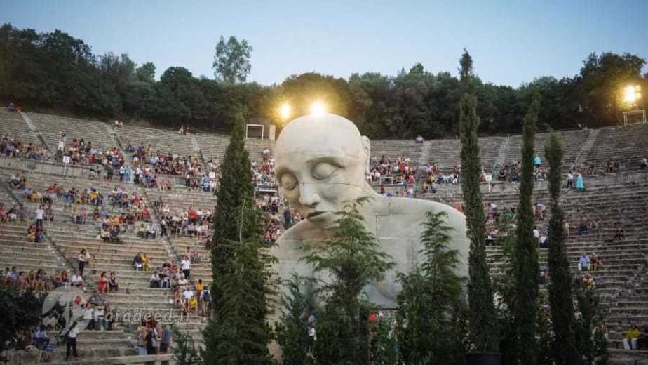 مجسمه ادیپ در آتن یونان