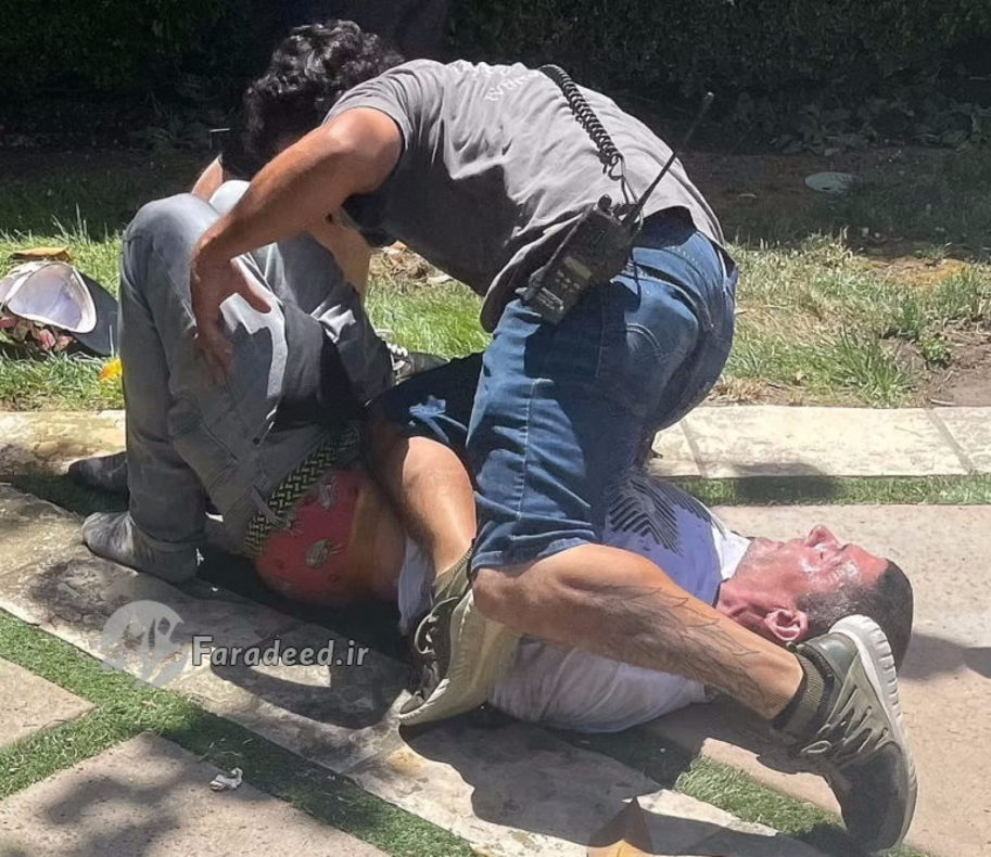 لحظه دستگیری همسر سابق اسپیرز