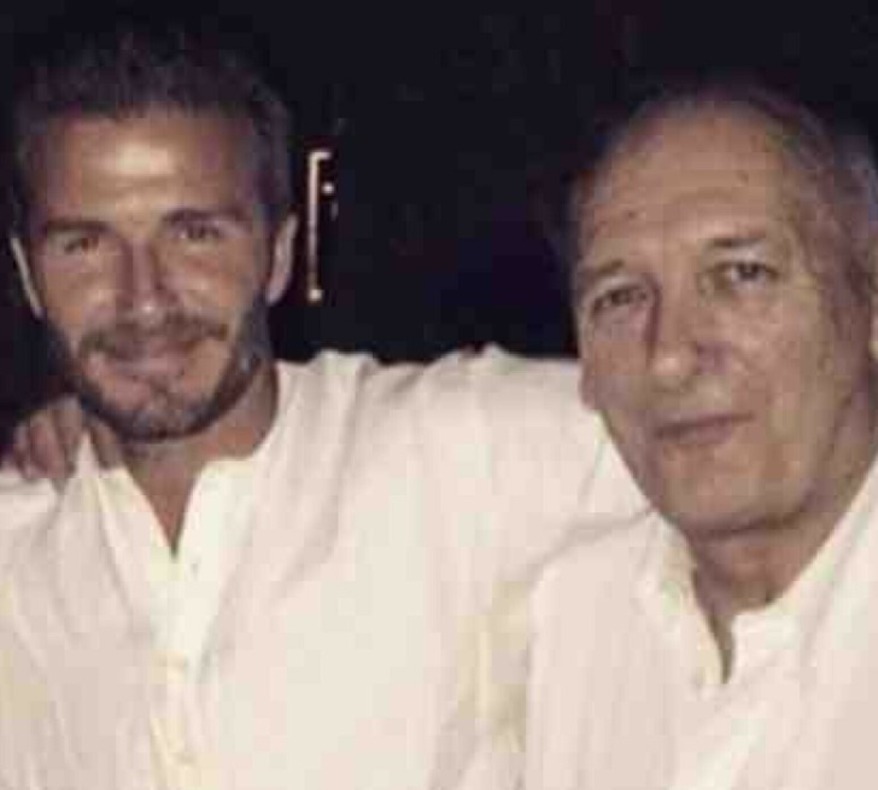 ۱۰. دیوید بکهام و تد بکهام 