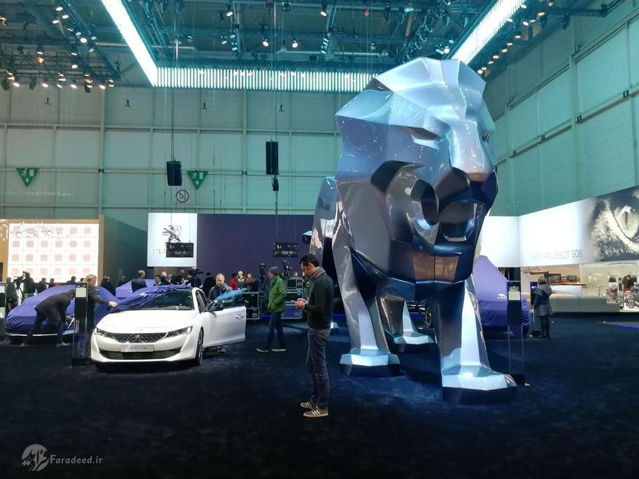 ابهت شیر پژو را از این نما میتوان به خوبی حس کرد