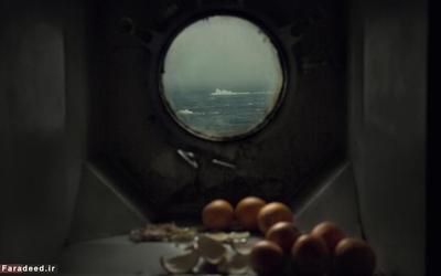 کابین کشتی یخ‌شکنی که عکاس خود را با آن به خودروواریخا رسانده بود.