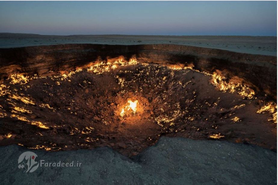 دورازه جهنم در ترکمنستان