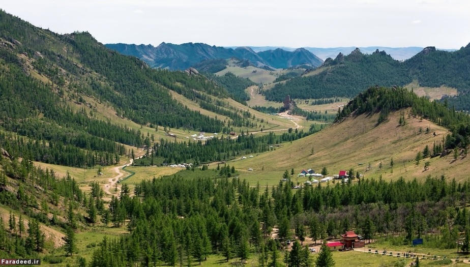 چشم‌اندازهای رویایی در مغولستان کم نیستند. پارک ملی تِرلج یکی از همین مکان‌های فوق‌العاده زیبا است 