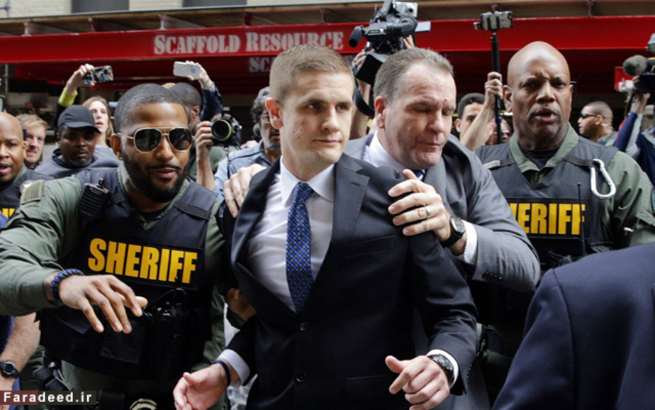 پلیس سفیدپوست آمریکایی از اتهام قتل جوان سیاهپوست تبرئه شد؛ بالتیمور