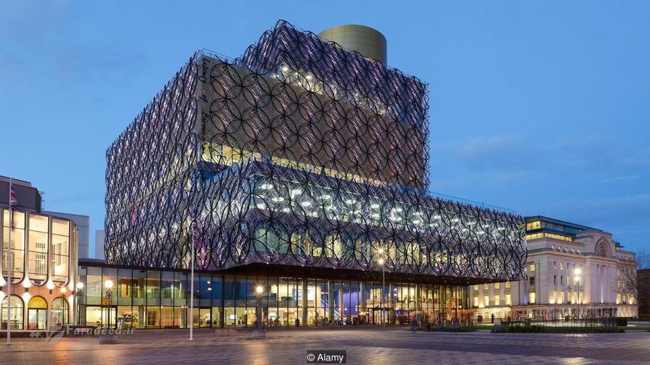 کتابخانه بیرمنگام، انگلستان